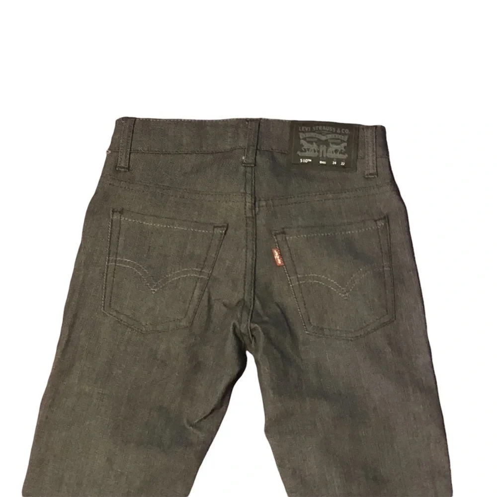 Levi's 510 Skinny Performance Big Boys Jeans 8Reg W24 L22 Dark Gray Jeans